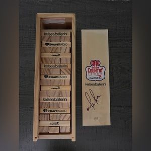 Kelsea Ballerini X Capital One Jenga Set Signed